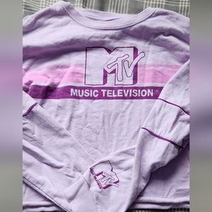 MTV cropped sweatshirt